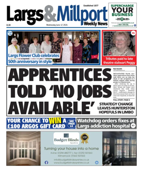 Cover of Largs & Millport Weekly News