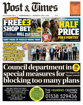 Cover of Leek Post & Times