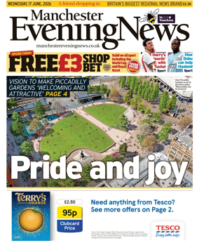 Cover of Manchester Evening News
