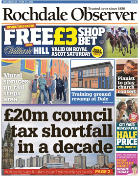 Cover of Rochdale Observer