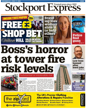 Cover of Stockport Express