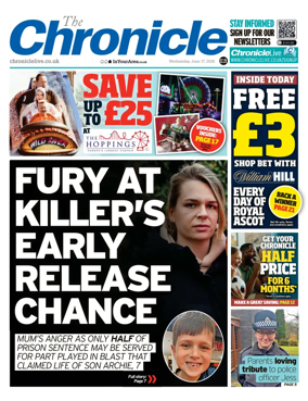 Cover of The Chronicle (South Tyneside and Durham)