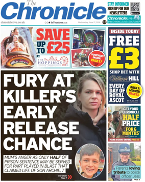 Cover of The Chronicle (UK)