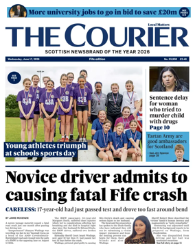 Cover of The Courier & Advertiser (Fife Edition)