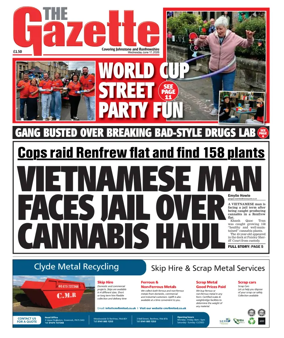 Cover of The Gazette (Scotland)