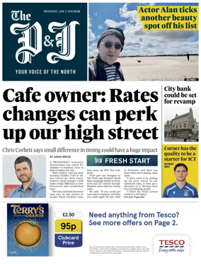 Cover of The Press and Journal (Inverness Highlands and Islands)