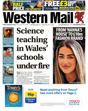 Cover of Western Mail