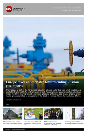 Cover of The New Voice of Ukraine