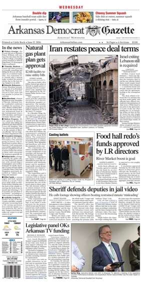 Cover of Arkansas Democrat-Gazette