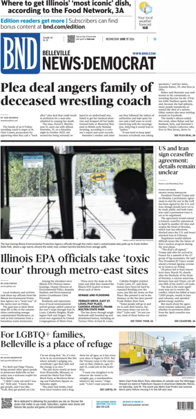 Cover of Belleville News-Democrat