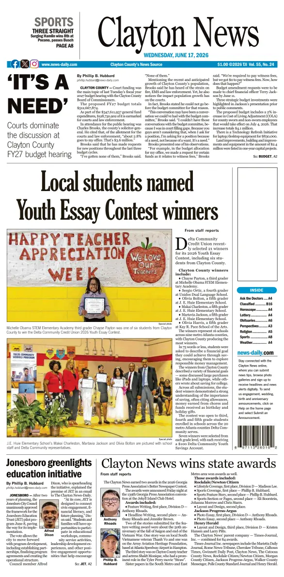 Cover of Clayton News