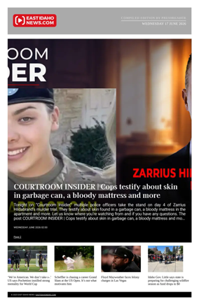 Cover of East Idaho News