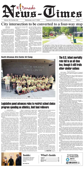 Cover of El Dorado News-Times (VCID - Camden News)