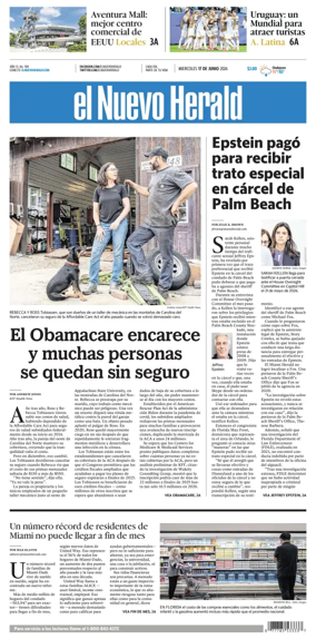 Cover of El Nuevo Herald