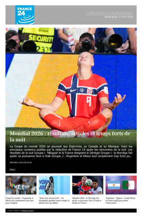 Cover of France 24 FR - Compiled Edition