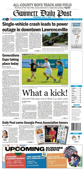 Cover of Gwinnett Daily Post
