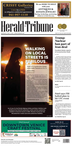 Cover of Herald-Tribune