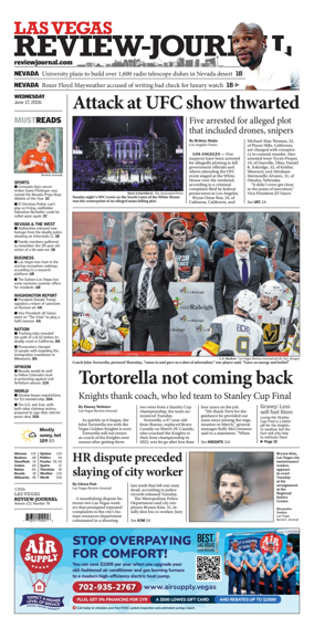 Cover of Las Vegas Review-Journal