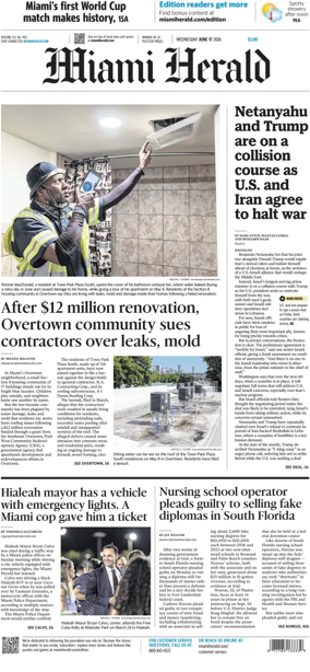 Cover of Miami Herald