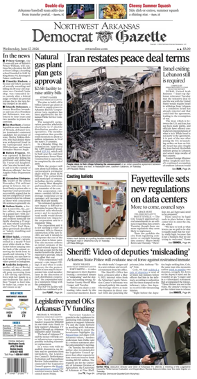 Cover of Northwest Arkansas Democrat-Gazette