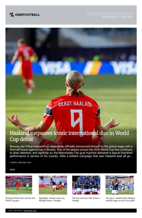 Cover of OneFootball - Compiled Edition