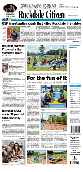 Cover of Rockdale Citiizen
