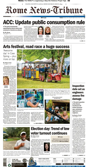 Cover of Rome News-Tribune