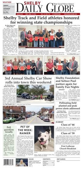 Cover of Shelby Daily Globe