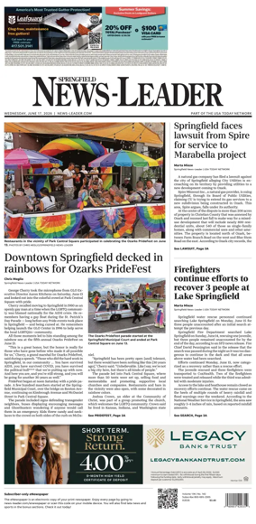 Cover of Springfield News-Leader