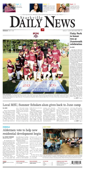Cover of Starkville Daily News