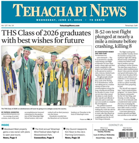 Cover of Tehachapi News