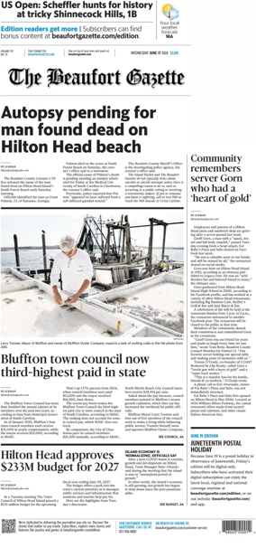Cover of The Beaufort Gazette