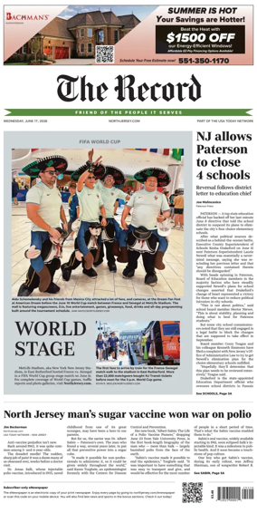 Cover of The Bergen Record