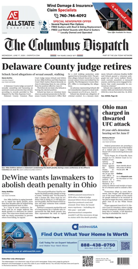 Cover of The Columbus Dispatch