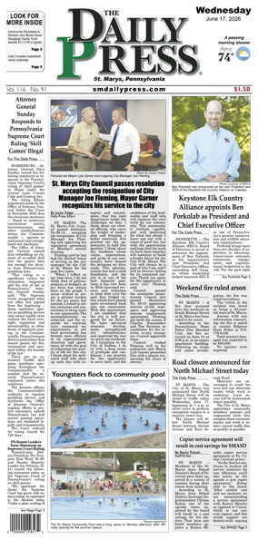 Cover of The Daily Press