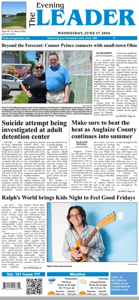 Cover of The Evening Leader