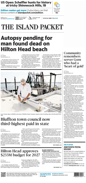 Cover of The Island Packet