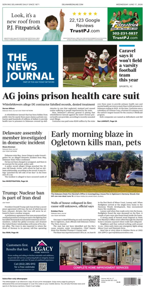 Cover of The News Journal