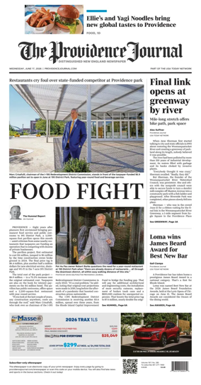 Cover of The Providence Journal