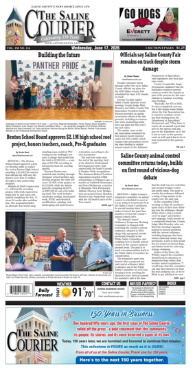 Cover of The Saline Courier