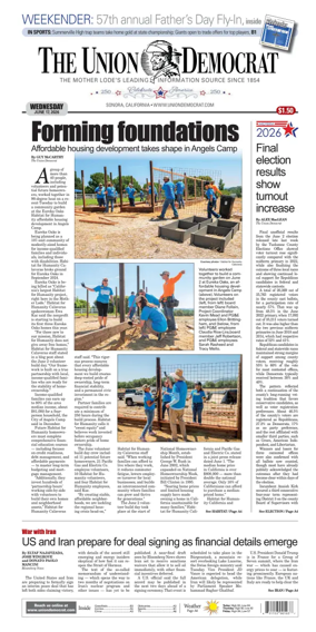 Cover of The Union Democrat
