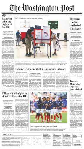 Cover of The Washington Post
