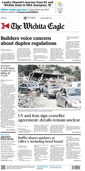 Cover of The Wichita Eagle
