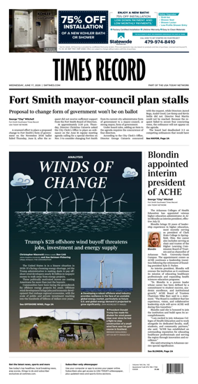 Cover of Times Record (Ft. Smith Southwest)