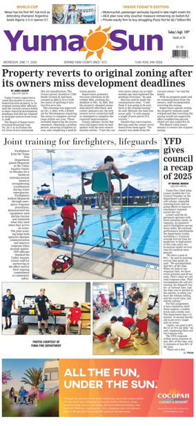 Cover of Yuma Sun