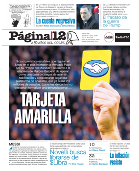Cover of Pagina 12