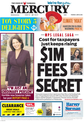 Cover of Mercury (Hobart)