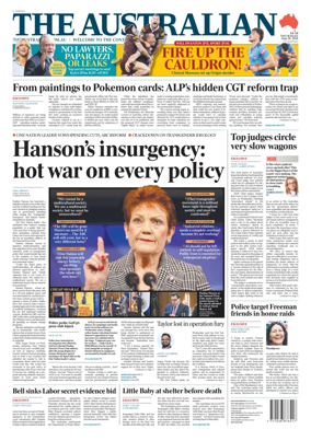 Cover of The Australian