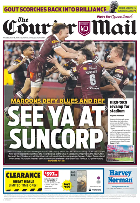 Cover of The Courier-Mail