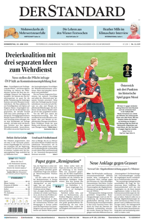 Cover of Der Standard